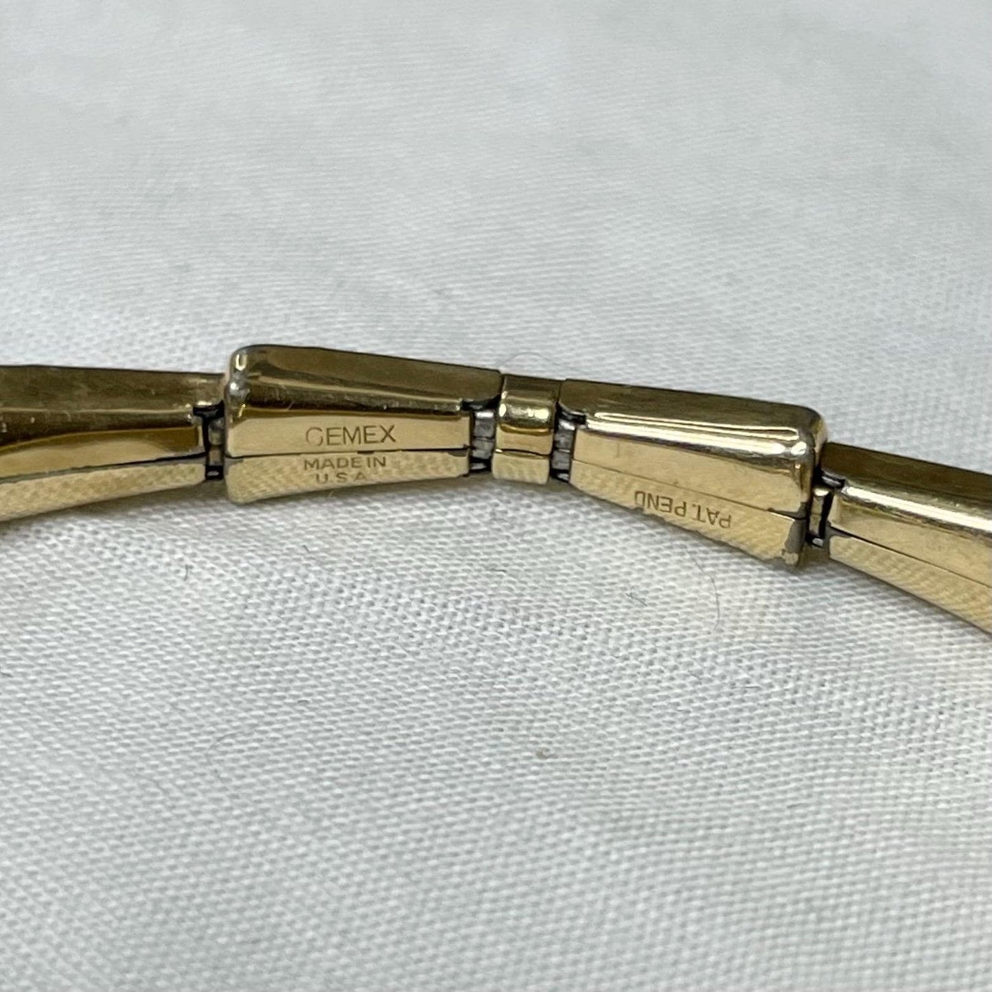 10K Gold FILLED Gruen Ladies Watch 6” NON WORKING