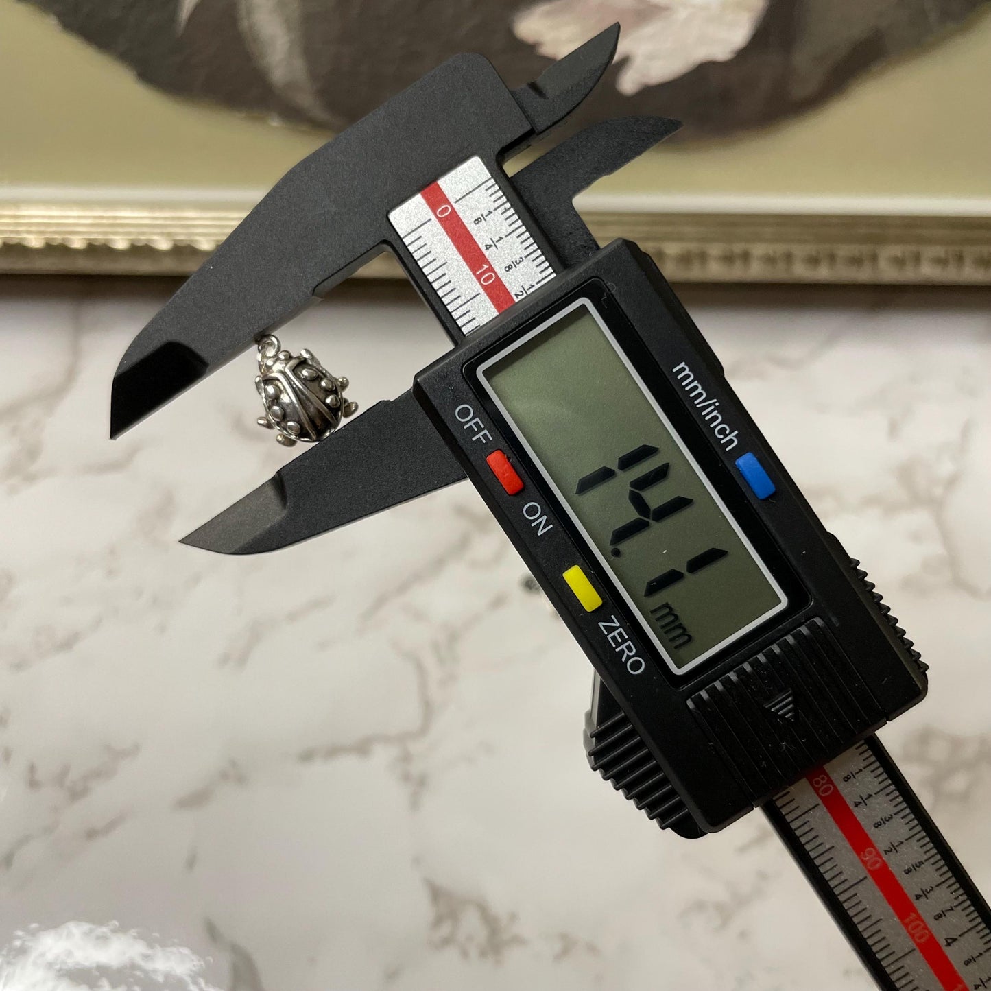 925 Sterling Silver Ladybug Charm